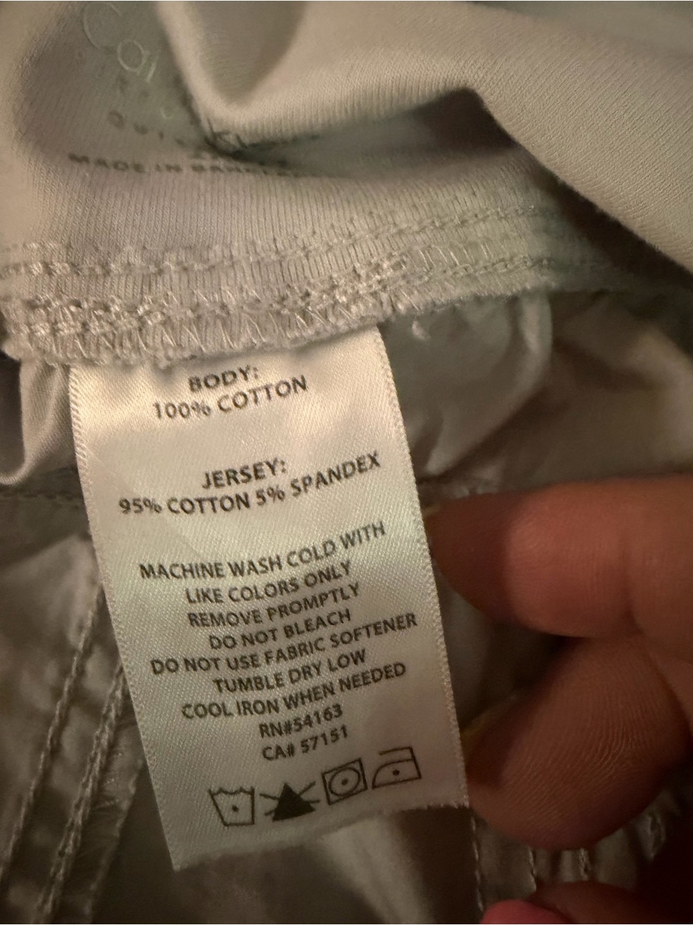 Womens Plus Sz 2X NWT Calvin Klein Gray Cropped Capris Casual Pocket Pants - Picture 9 of 12
